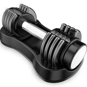 automatic adjustable dumbbell