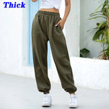 Leg Oversized Streetwear High Waisted Trousers Women